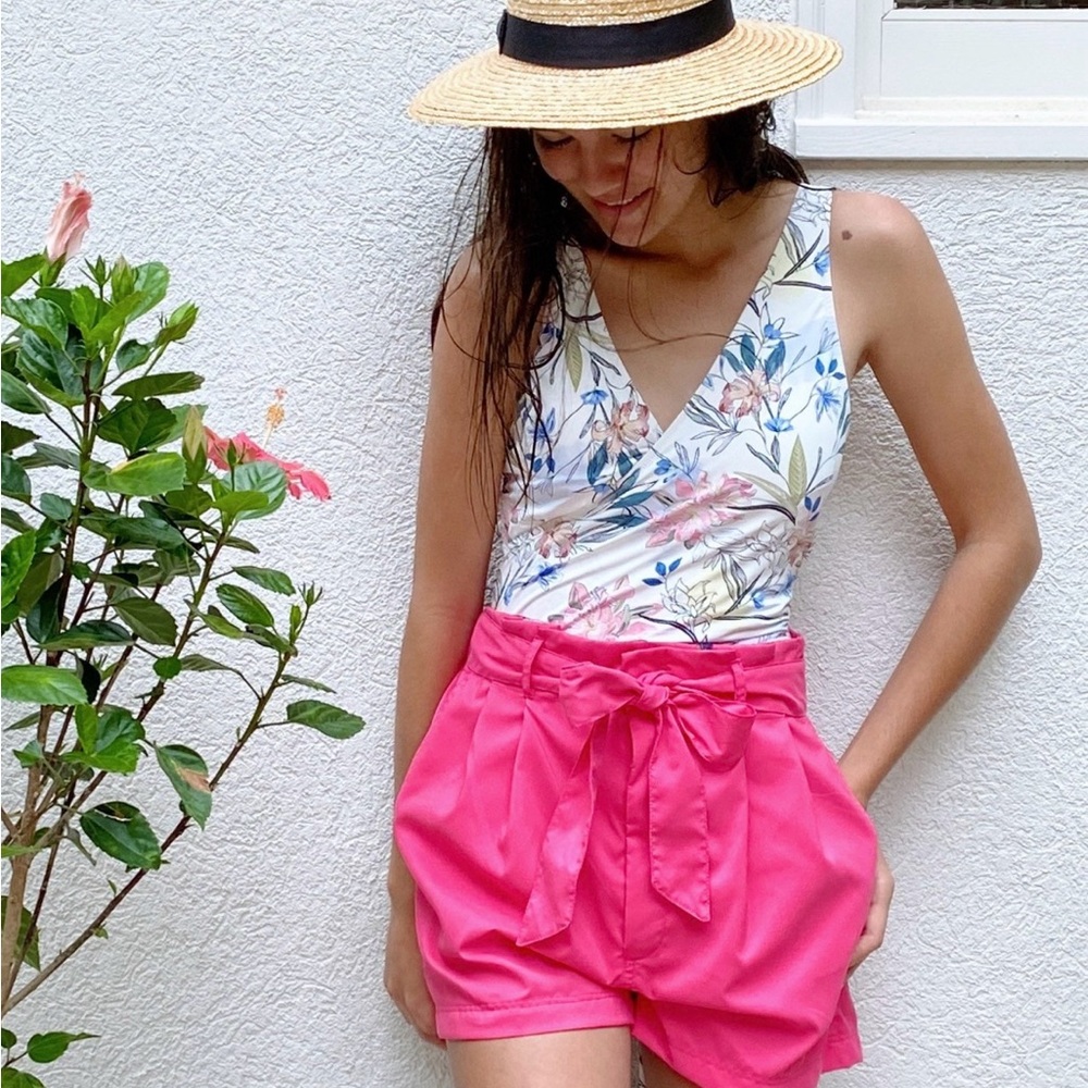 Jessica Rey exclusive hot pink beach shorts. Never worn with tags.
